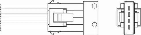 BorgWarner (BERU) OPH010 - Sonde lambda parts5.com