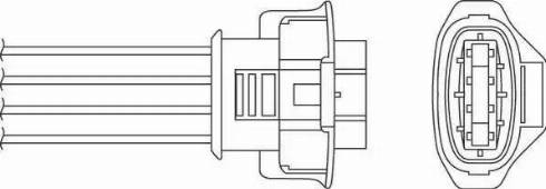 BorgWarner (BERU) OZH113 - Lambda sensörü parts5.com