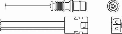 BorgWarner (BERU) OZH032 - Lambda-sonda parts5.com