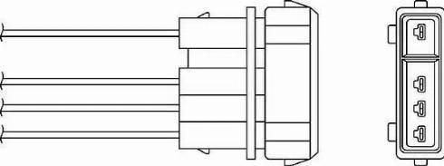 BorgWarner (BERU) OZH024 - Lambda Sensor parts5.com