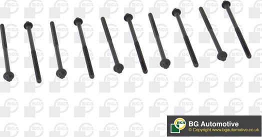 BGA BK6364 - Garnitura vijaka za pričvršćivanje glave cilindra parts5.com