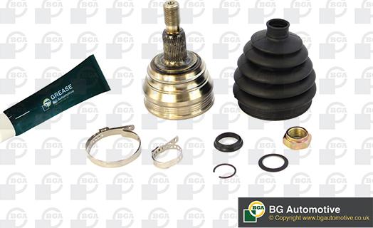 BGA CV9601A - Шарнирный комплект, ШРУС, приводной вал parts5.com