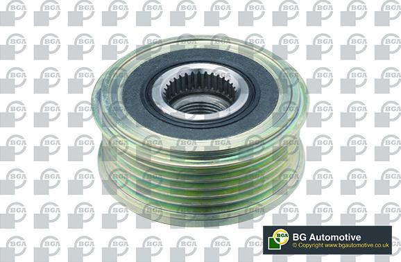 BGA DC9700 - Pulley, alternator, freewheel clutch parts5.com