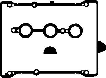 BGA RK6370 - Zestaw uszczelek, pokrywa głowicy cylindra parts5.com