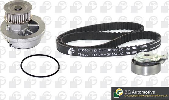 BGA TB9520CPK-1 - Set pompa apa + curea dintata parts5.com