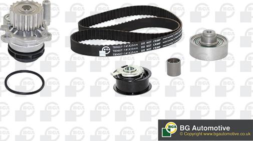 BGA TB9607CPK - Vízpumpa + fogasszíj készlet parts5.com