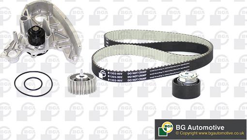 BGA TB2204CPK - Водна помпа+ к-кт ангренажен ремък parts5.com