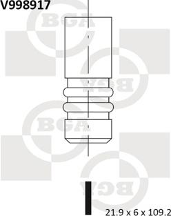 BGA V998917 - Outlet valve parts5.com