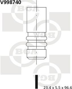 BGA V998740 - Ventil za izpust parts5.com