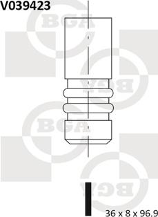 BGA V039423 - Sací ventil parts5.com