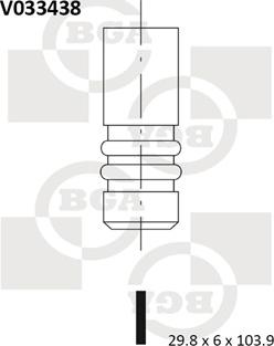 BGA V033438 - Izduvni ventil parts5.com