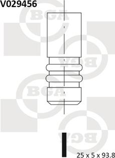 BGA V029456 - Supapa evacuare parts5.com