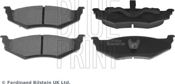 Blue Print ADA104236 - Set placute frana,frana disc parts5.com