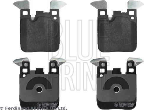 Blue Print ADB114247 - Piduriklotsi komplekt,ketaspidur parts5.com