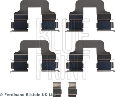 Blue Print ADBP480001 - Set accesorii, placute frana parts5.com