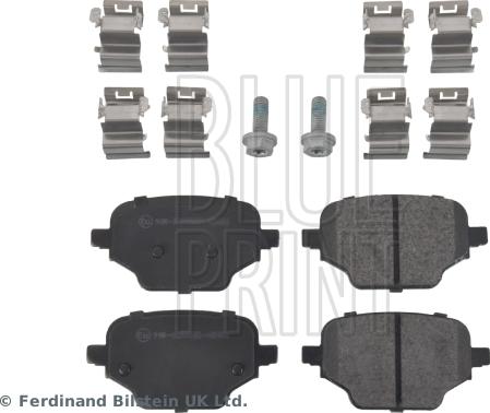 Blue Print ADBP420009 - Set placute frana,frana disc parts5.com