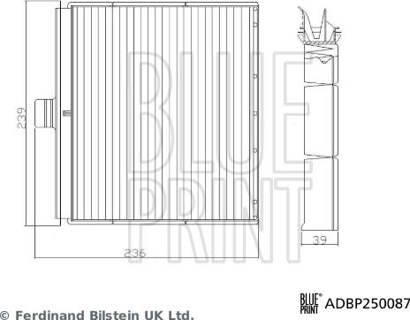 Blue Print ADBP250087 - Suodatin, sisäilma parts5.com