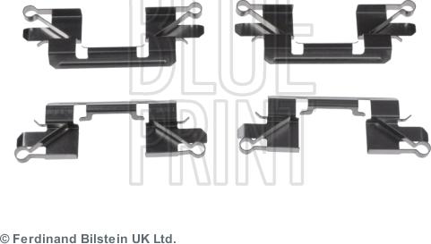 Blue Print ADC448602 - Zubehörsatz, Scheibenbremsbelag parts5.com