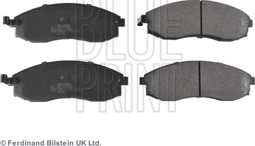 Blue Print ADC44263 - Brake Pad Set, disc brake parts5.com