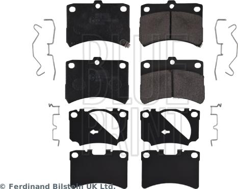 Blue Print ADD64223 - Brake Pad Set, disc brake parts5.com