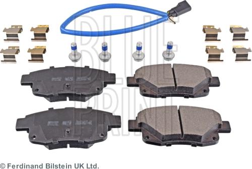 Blue Print ADF124221 - Brake Pad Set, disc brake parts5.com