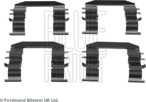 Blue Print ADG048607 - Set accesorii, placute frana parts5.com