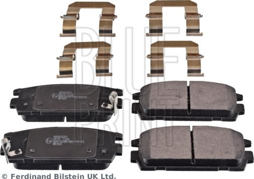 Blue Print ADG04251 - Brake Pad Set, disc brake parts5.com