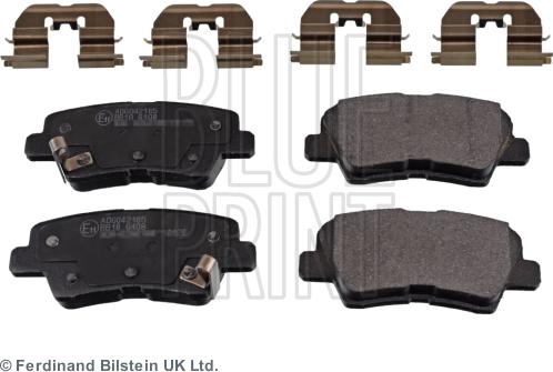 Blue Print ADG042165 - Fren balata seti, diskli fren parts5.com