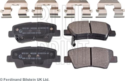 Blue Print ADG042188 - Set placute frana,frana disc parts5.com