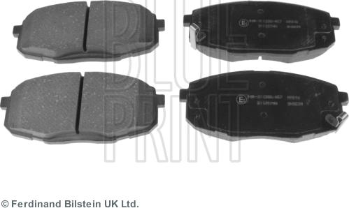 Blue Print ADG042130 - Brake Pad Set, disc brake parts5.com