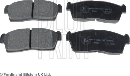 Blue Print ADK84229 - Brake Pad Set, disc brake parts5.com