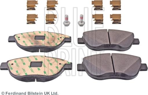 Blue Print ADL144217 - Bremsbelagsatz, Scheibenbremse parts5.com