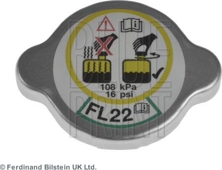 Blue Print ADM59905 - Τάπα κλεισίματος, ψύκτης parts5.com