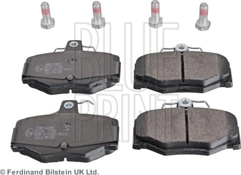 Blue Print ADN14296 - Set placute frana,frana disc parts5.com