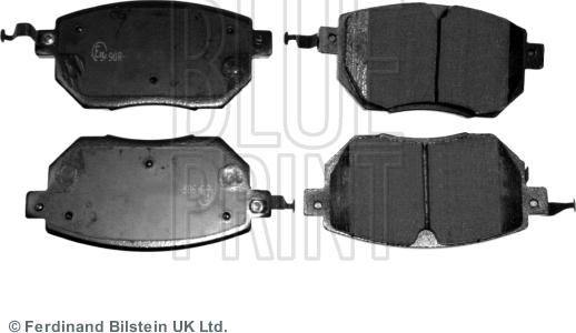 Blue Print ADN142136 - Brake Pad Set, disc brake parts5.com