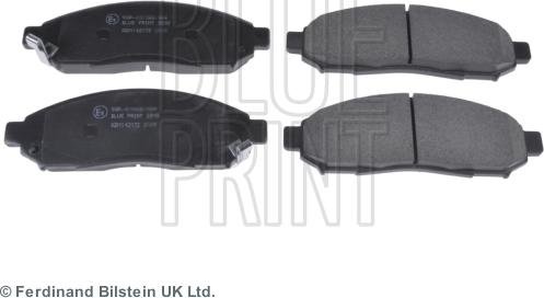 Blue Print ADN142172 - Brake Pad Set, disc brake parts5.com