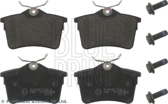 Blue Print ADP154205 - Brake Pad Set, disc brake parts5.com