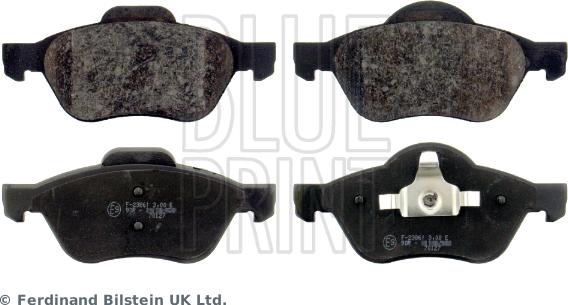 Blue Print ADR164209 - Brake Pad Set, disc brake parts5.com