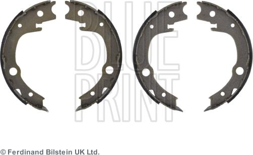 Blue Print ADT34169 - Zestaw szczęk hamulcowych, hamulec postojowy parts5.com