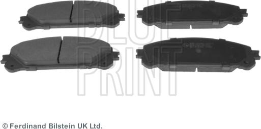 Blue Print ADT342190 - Set placute frana,frana disc parts5.com