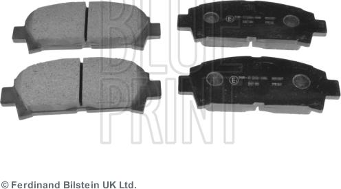 Blue Print ADT342101 - Zestaw klocków hamulcowych, hamulce tarczowe parts5.com