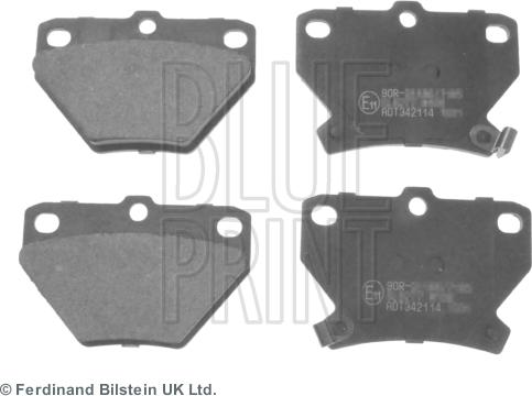 Blue Print ADT342114 - Set placute frana,frana disc parts5.com