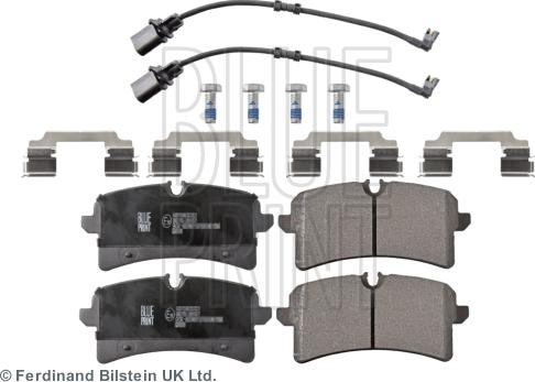 Blue Print ADV184296 - Brake Pad Set, disc brake parts5.com