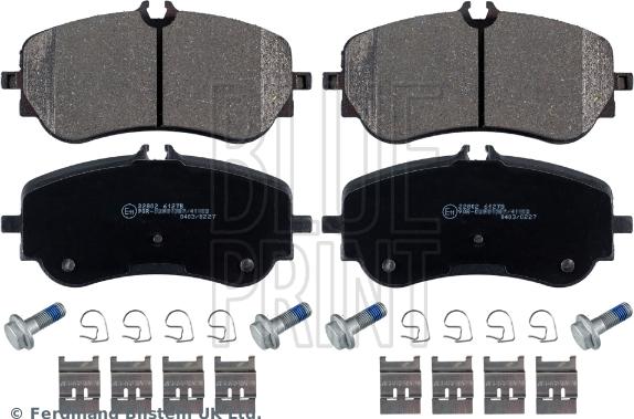 Blue Print ADV184264 - Set placute frana,frana disc parts5.com