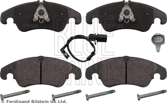 Blue Print ADV184212 - Zestaw klocków hamulcowych, hamulce tarczowe parts5.com