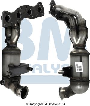 BM Catalysts BM91480H - Catalytic Converter parts5.com