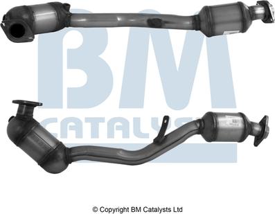 BM Catalysts BM91070H - Katalizatör parts5.com