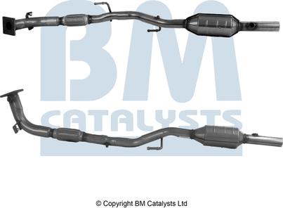 BM Catalysts BM91321H - Katalizator parts5.com