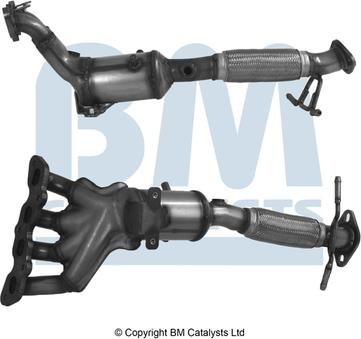 BM Catalysts BM91275H - Catalytic Converter parts5.com