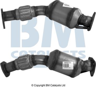 BM Catalysts BM80021H - Katalizator parts5.com